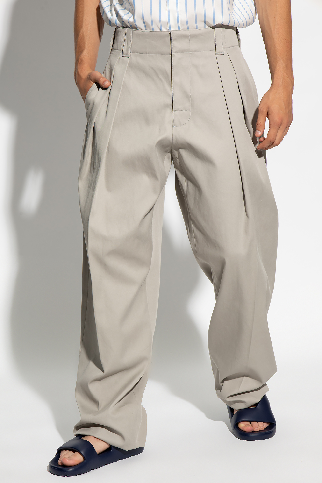 Bottega Veneta Trousers with pleats | Men's Clothing | Vitkac